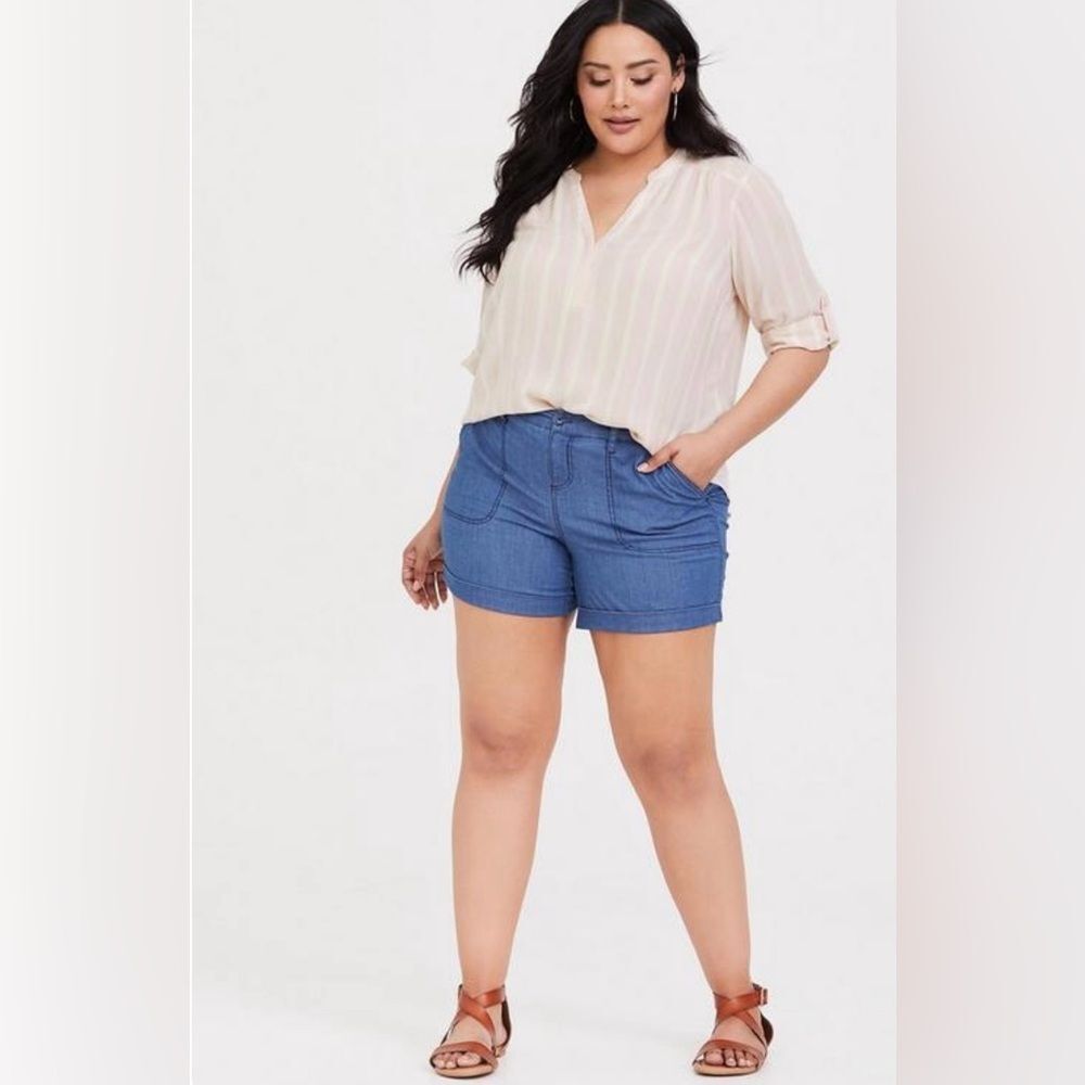 Torrid Harper Blouse E3*